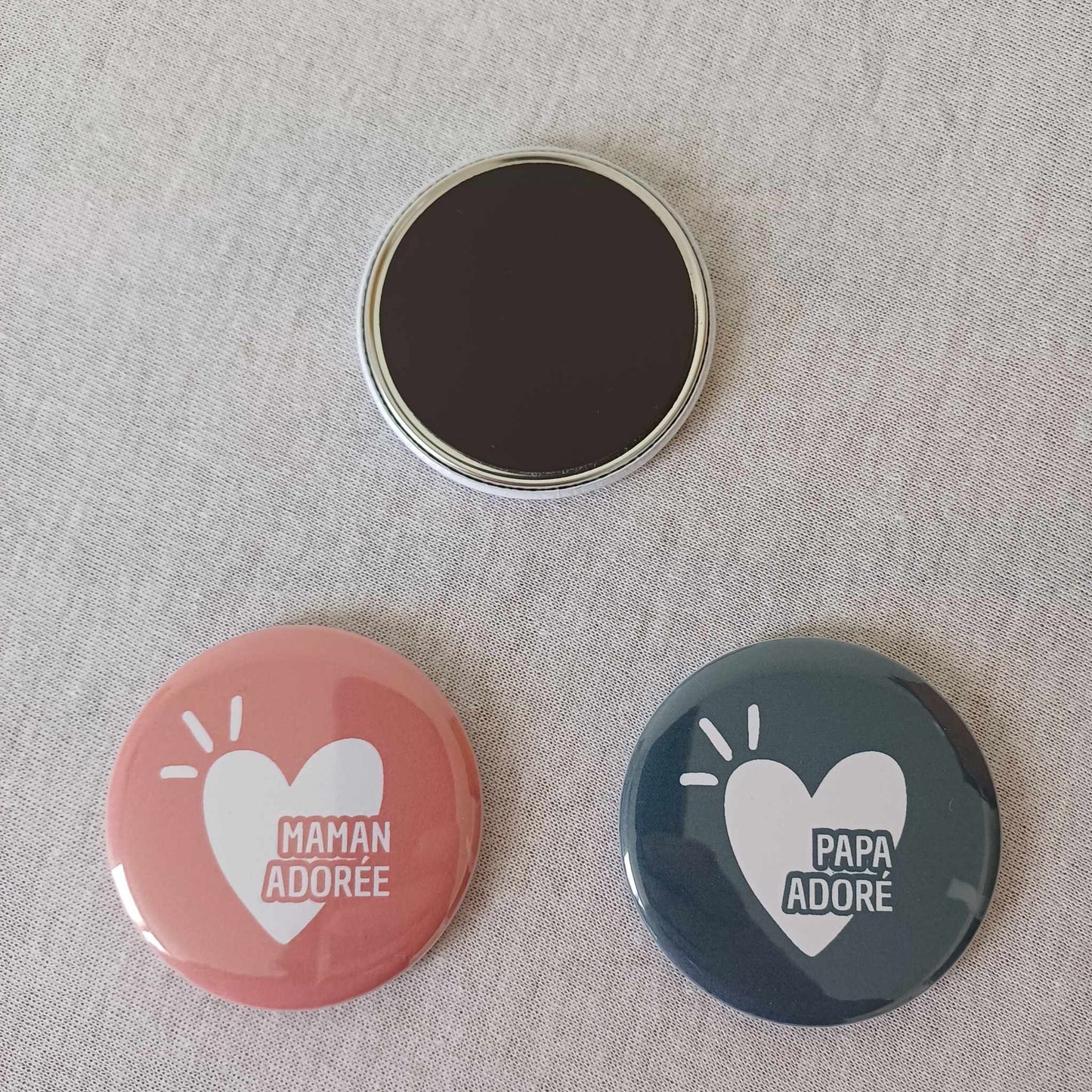 Magnet frigo Maman / Papa