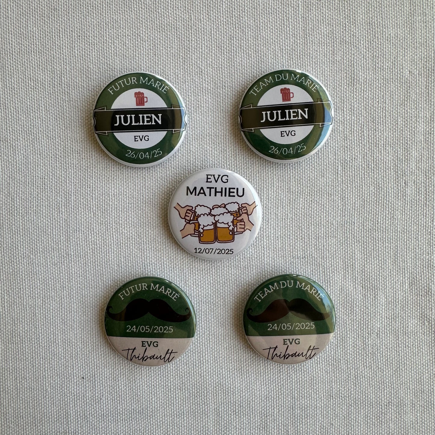 Badges EVG