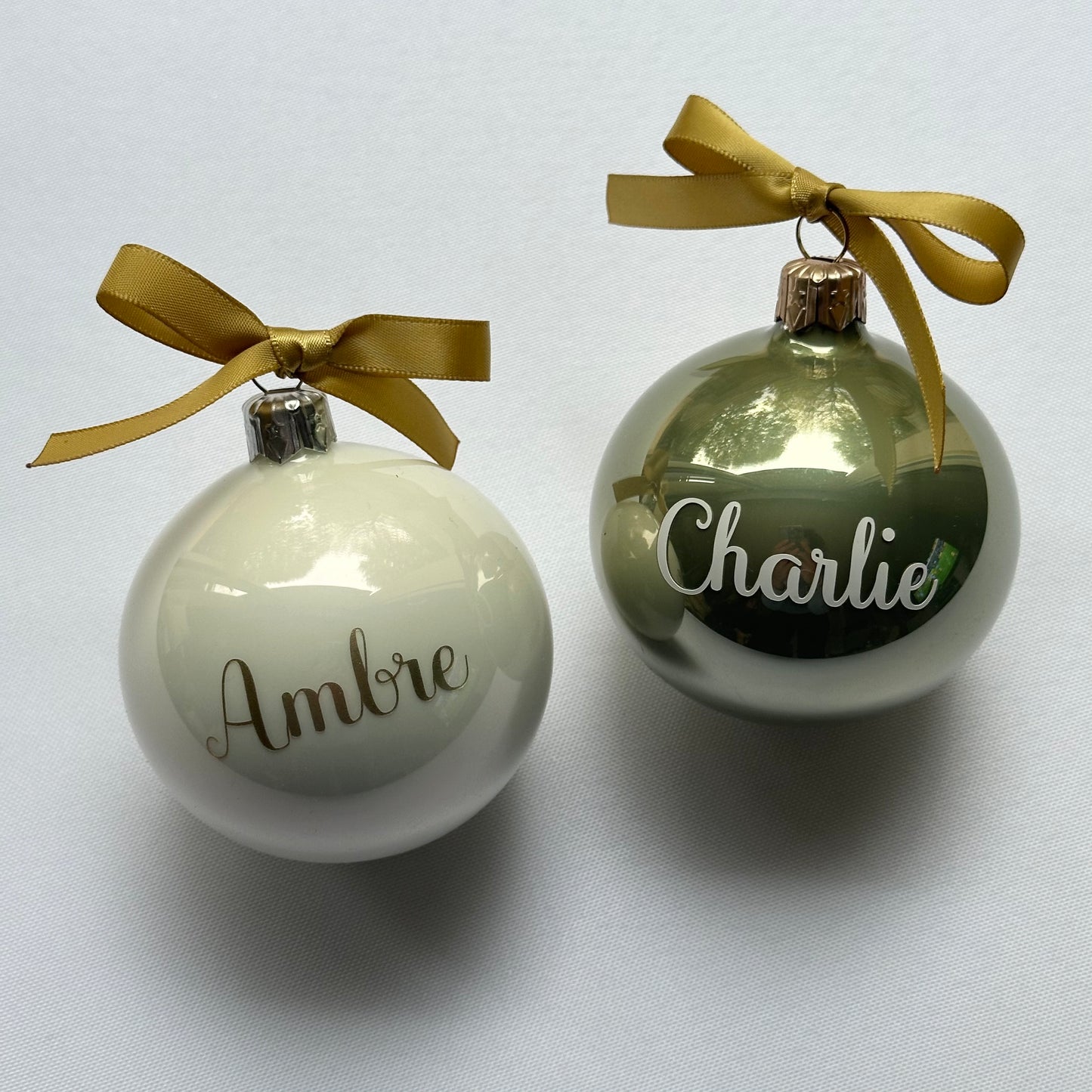 Boule de Noël en verre