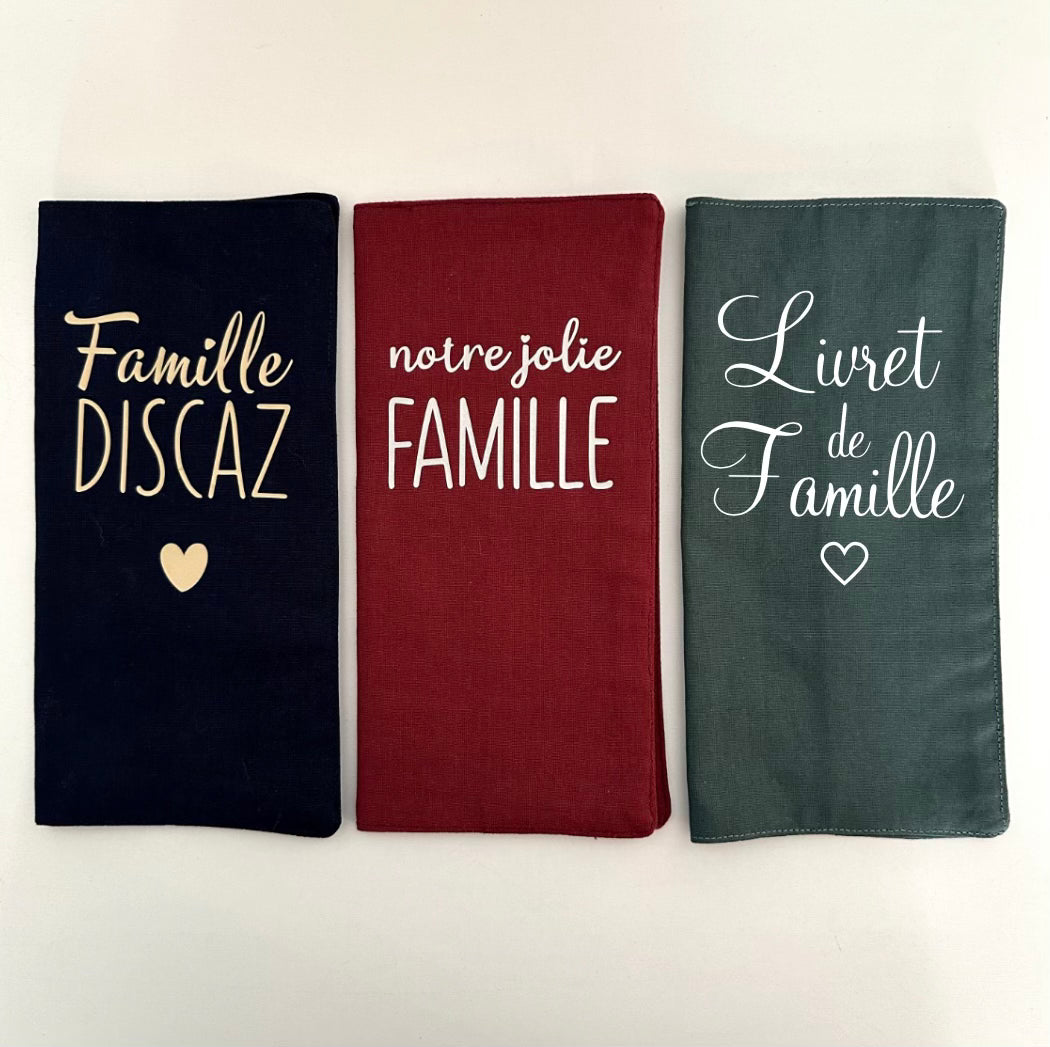 Protège livret de famille