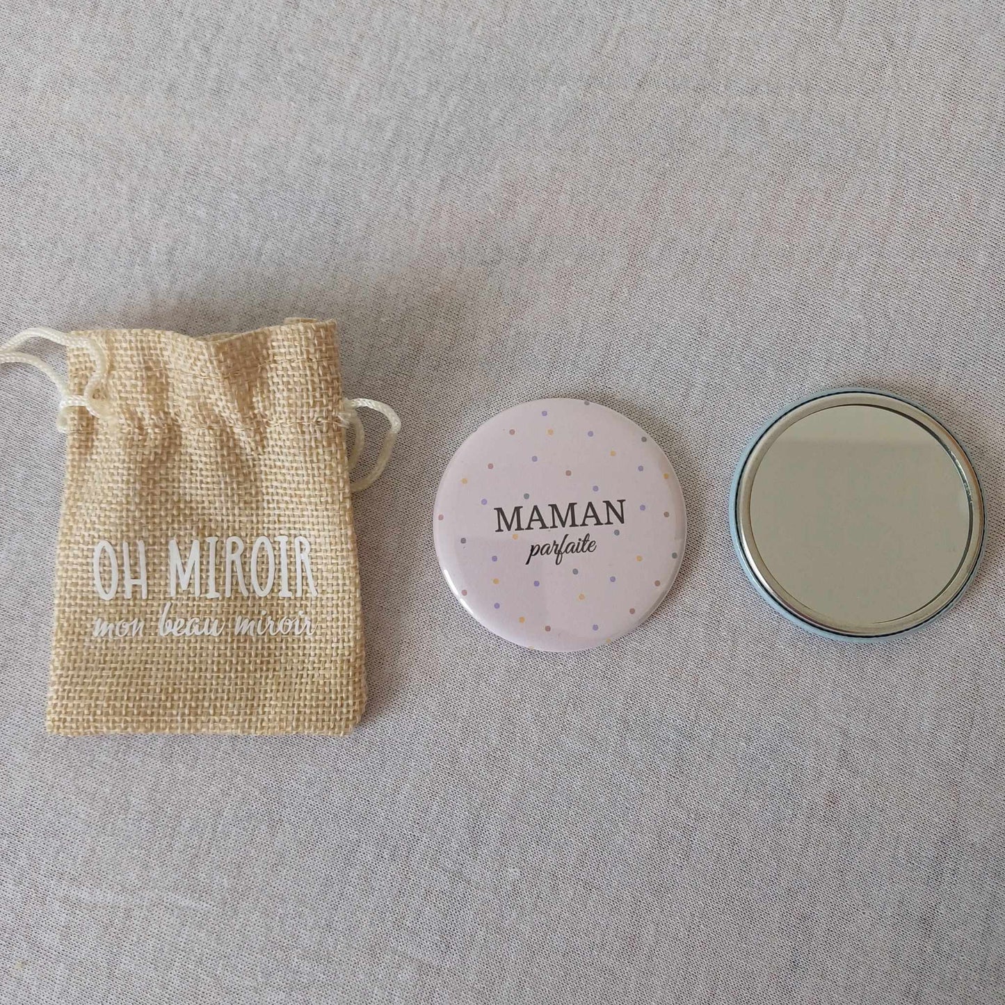Miroir de poche Maman