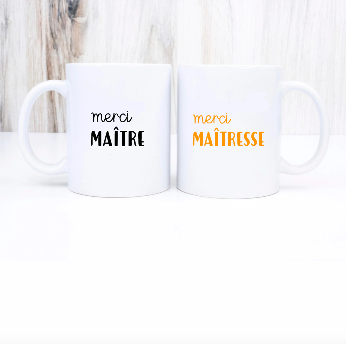 Mug Maître / Maîtresse
