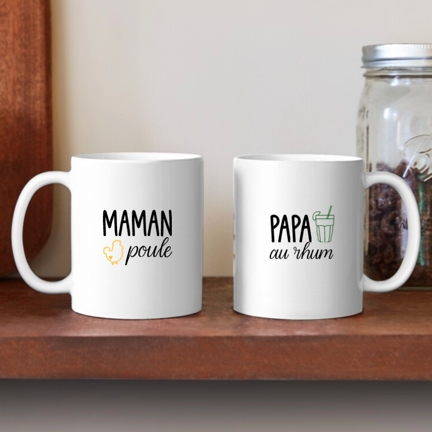 Mug Maman / Papa