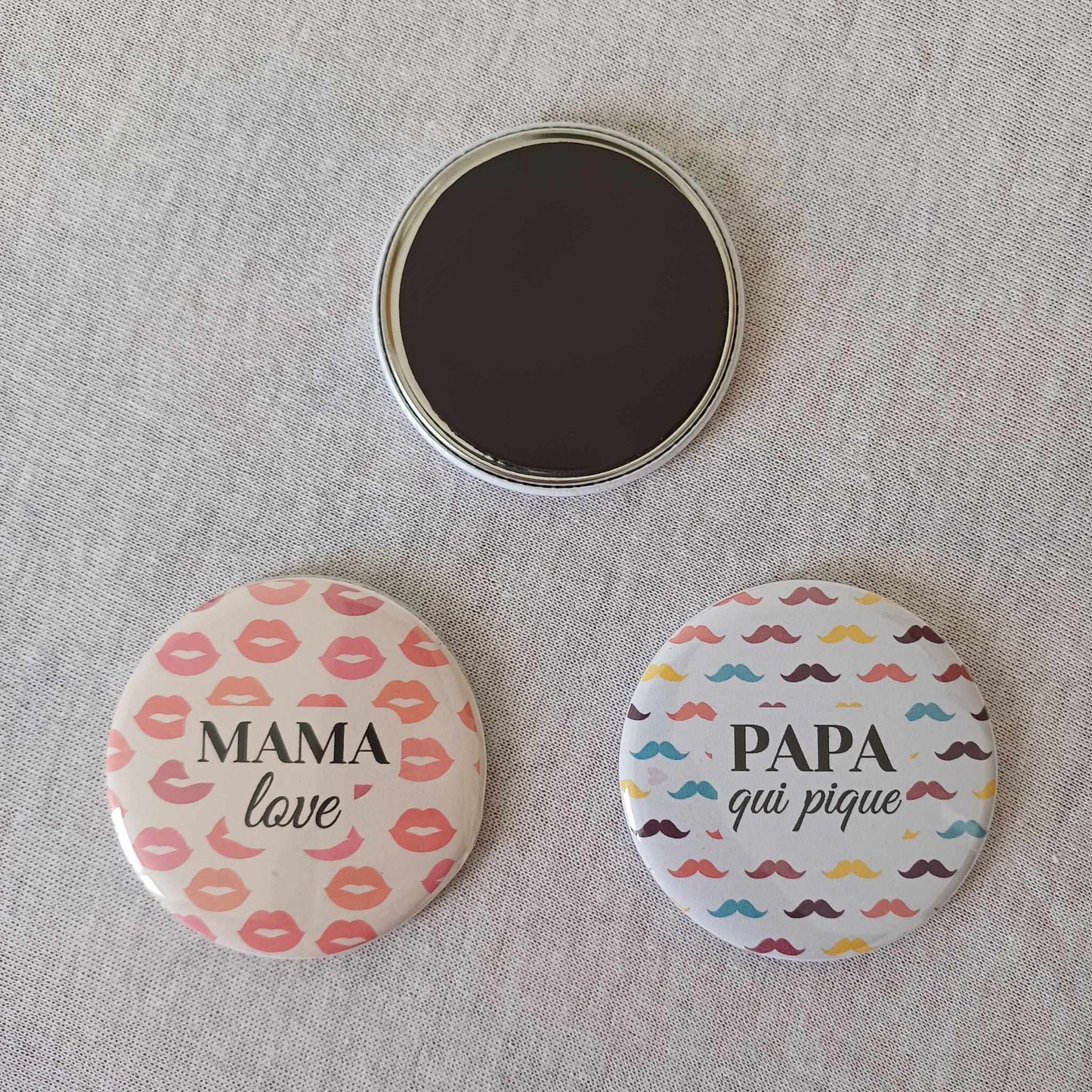 Magnet frigo Maman / Papa