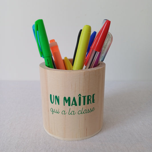 Pot à crayons Maître / Maîtresse