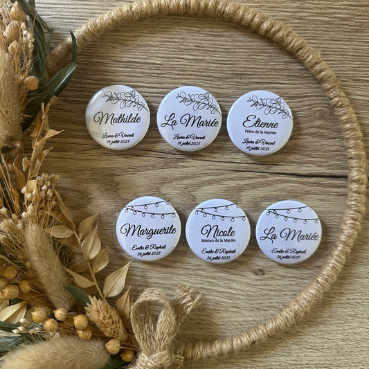 Badges invités