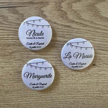 Badges invités