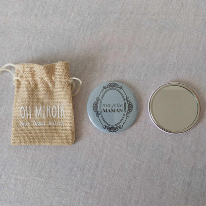 Miroir de poche Maman
