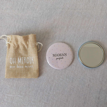 Miroir de poche Maman