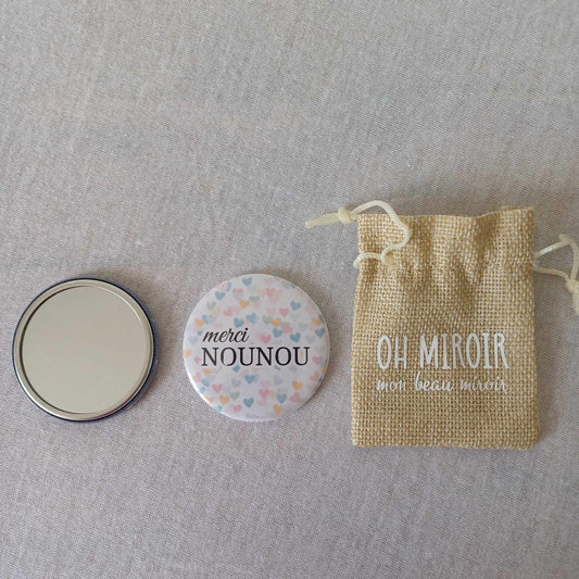 Miroir de poche Nounou