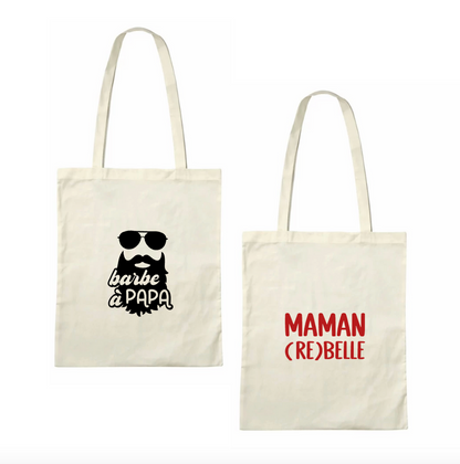 Tote bag Maman / Papa
