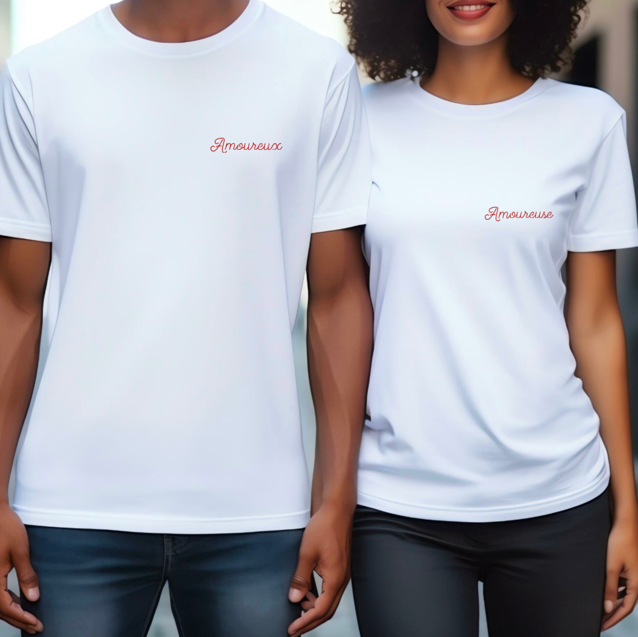 T-shirts couple