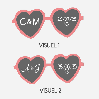 Lunettes mariage